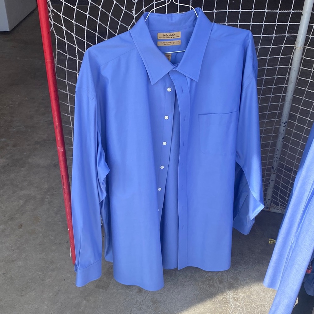Roundtree & Yorke Blue Shirt